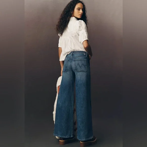 MOTHER The Drawn Undercover Prep Sneak. Size 26 NWOT - Picture 6 of 16